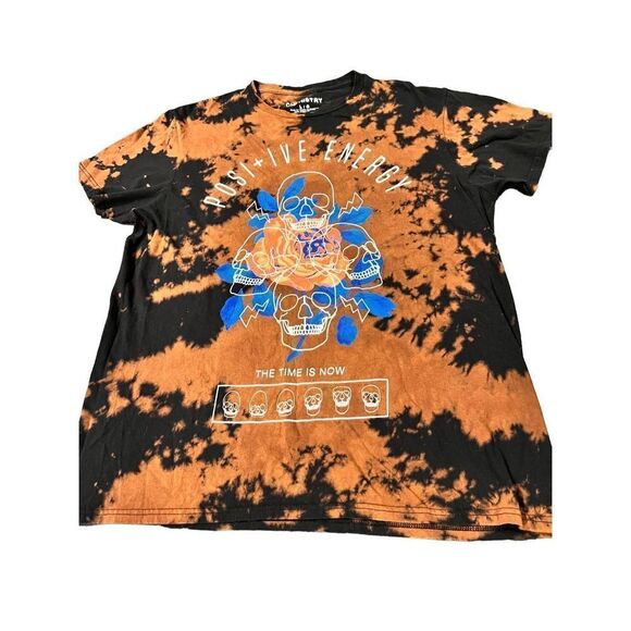 Chemistry Tie Dye T-Shirt Graphic Skulls size L - Picture 1 of 9